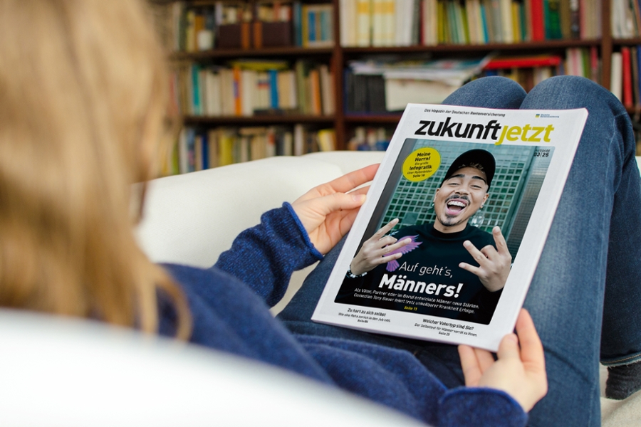 Titelbild der Zeitschrift zukunft jetzt. Titelbild der Zeitschrift zukunft jetzt.
